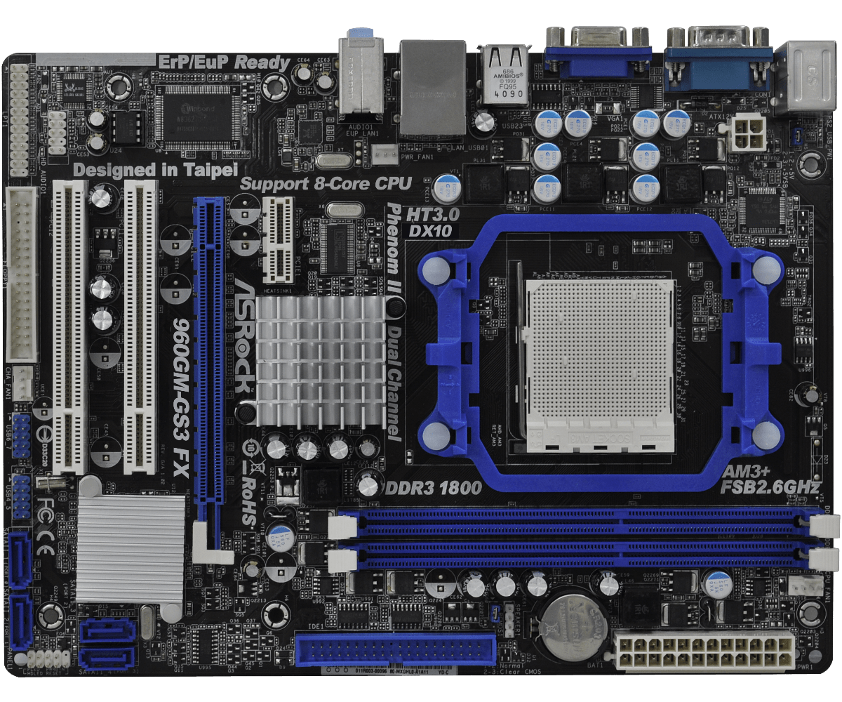 Asrock 960gm gs3 fx обзор